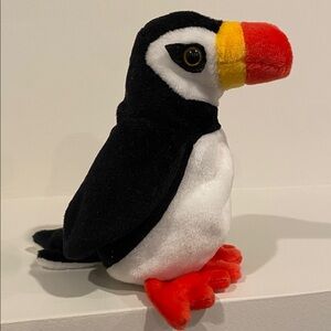 TY Beanie Baby - Puffer the Puffin NEW WITH TAGS! vintage toys toy plush stuffed